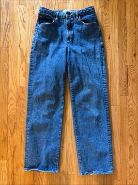 Artisans 29 Denim Forum Relaxed Straight-Leg Jeans in Blue great cond